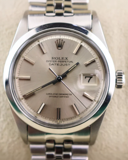 Rolex Datejust 36MM Silver Dial Jubilee Bracelet (1600)
