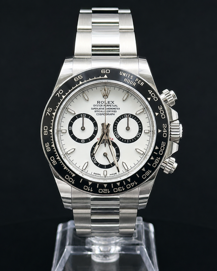 2026 Rolex Cosmograph Daytona "Panda" 40MM White Dial Oyster Bracelet (126500LN)