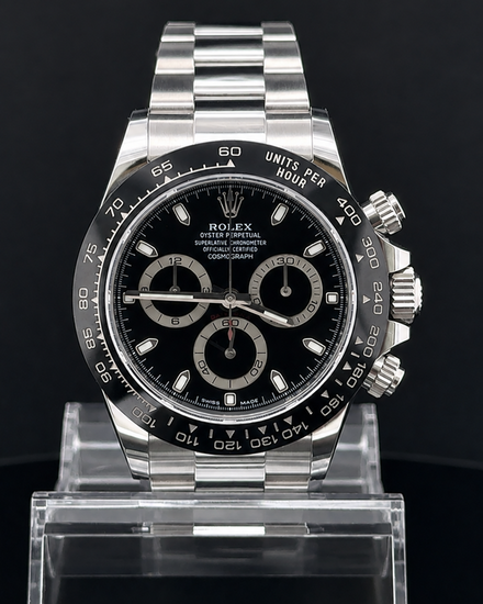 2021 Rolex Cosmograph Daytona 40MM Black Dial Oyster Bracelet (116500LN)