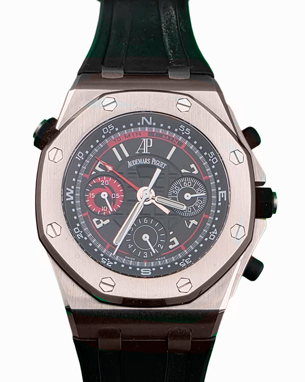 Audemars Piguet Royal Oak Offshore "Alinghi Polaris" L.E. 44MM Black Dial Rubber Strap (26040ST.OO.D002CA.01)