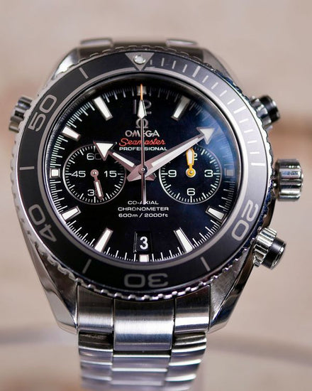 2019 Omega Seamaster Planet Ocean 45.5MM Black Dial Steel Bracelet (232.30.46.51.01.001)