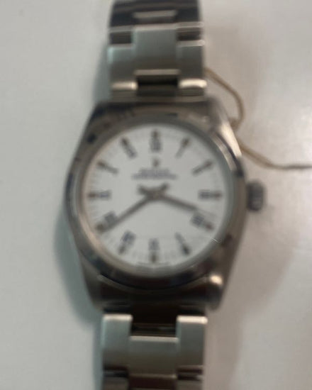 2001 Rolex Oyster Perpetual 31MM White Dial Oyster Bracelet (77080)