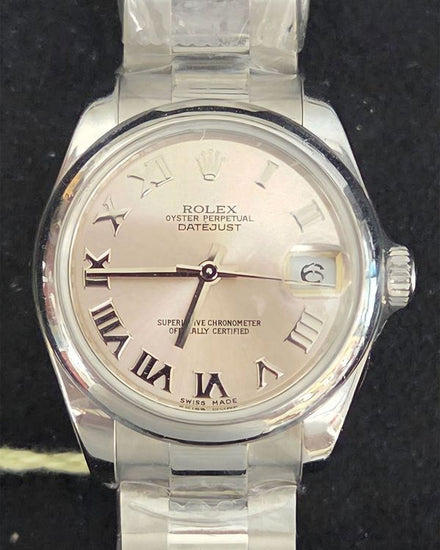 2013 Rolex Datejust 31MM Salmon Dial Oyster Bracelet (178240)