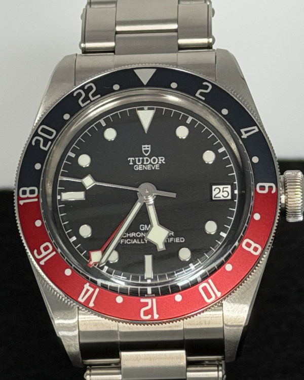 2024 Tudor Black Bay GMT "Pepsi" 41MM Black Dial Steel Bracelet (79830RB)