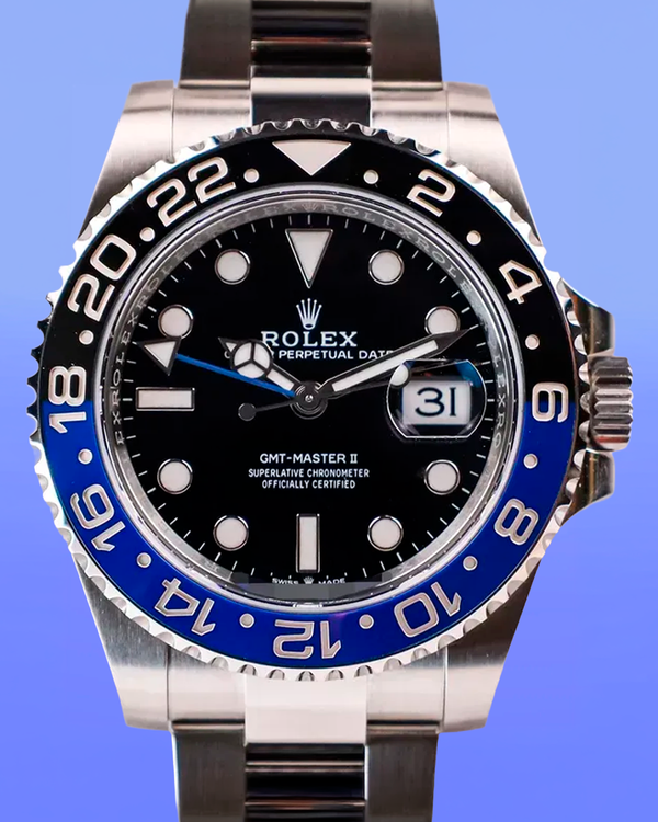 2026 Rolex GMT-Master II "Batman" 40MM Black Dial Oyster Bracelet (126710BLNR)