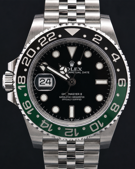 2026 Rolex GMT-Master II "Sprite" 40MM Black Dial Jubilee Bracelet (126720VTNR)