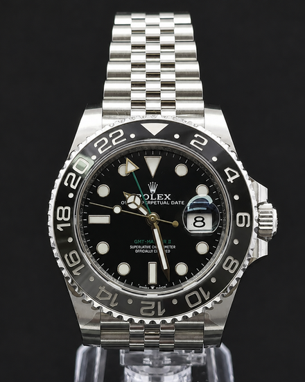 2026 Rolex GMT-Master II "Bruce Wayne" 40MM Black Dial Jubilee Bracelet (126710GRNR)
