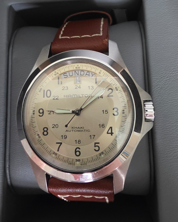 No Reserve - Hamilton Khaki Field (H64455523)
