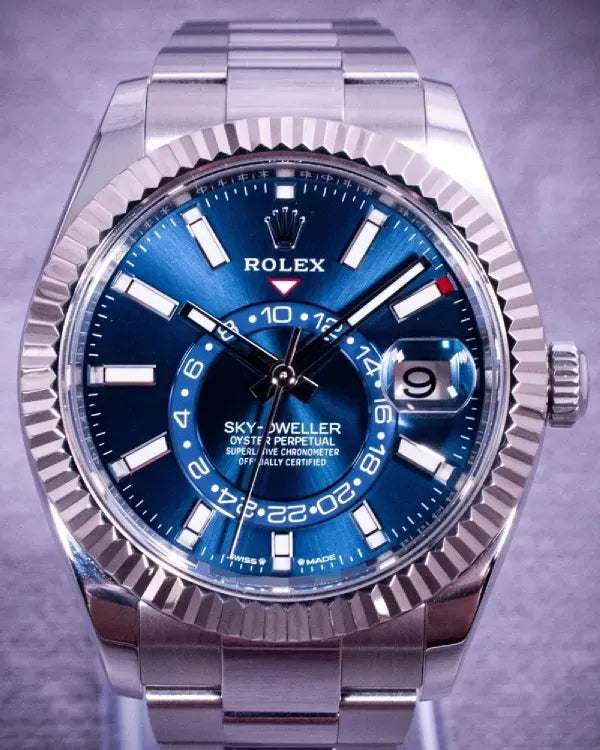 2024 Rolex Sky-Dweller 42MM Blue Dial Oyster Bracelet (336934)