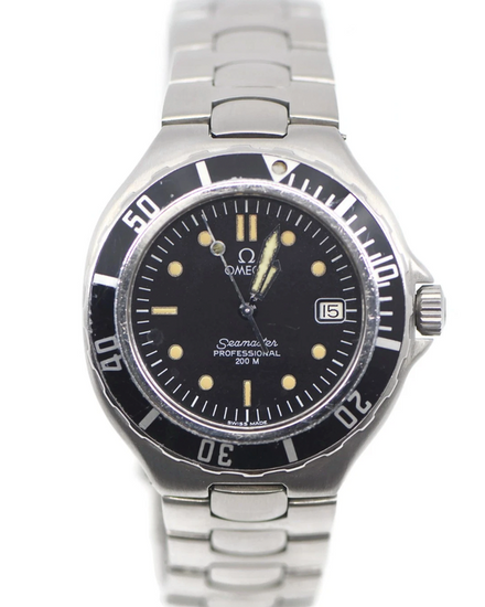 Omega Seamaster 200M 36MM Quartz Black Dial Steel Bracelet (2850.50)