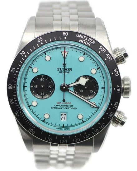 2026 Tudor Black Bay Chrono 41MM Blue "Flamingo" Dial Steel Bracelet (79360N)