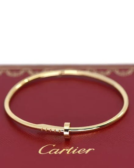 Cartier Juste Un Clou Yellow Gold Bracelet Size 16 (Juste Un Clou)