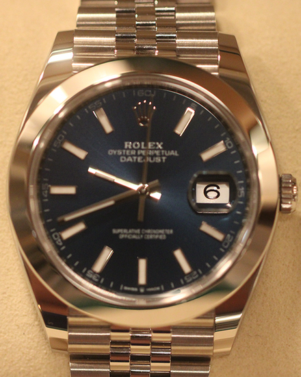 2026 Rolex Datejust 41MM Blue Dial Jubilee Bracelet (126300)