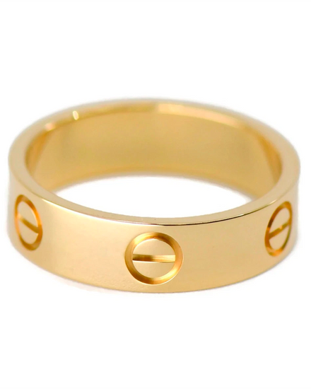 2022 Cartier Love Yellow Gold Ring Size 7.75 (CRB4084657)