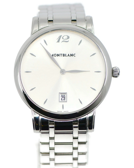 Montblanc Star Classique 39MM Quartz Silver Dial Steel Bracelet (108768)