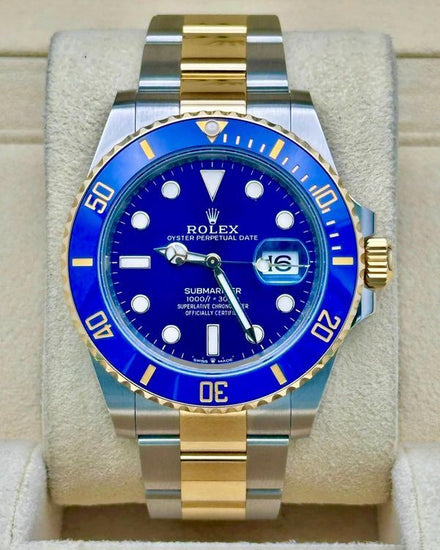 2026 Rolex Submariner Date "Bluesy" 41MM Blue Dial Two-Tone Oyster Bracelet (126613LB)