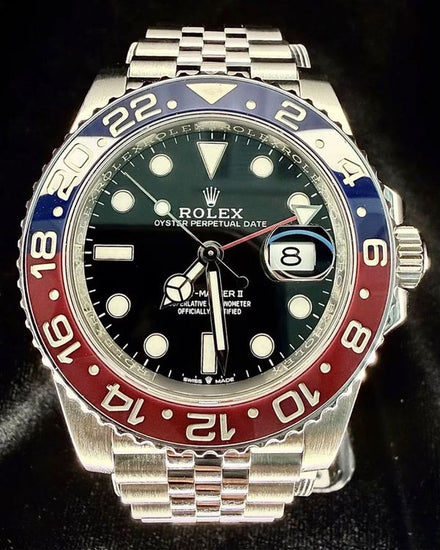 2023 Rolex GMT-Master II "Pepsi" 40MM Black Dial Jubilee Bracelet (126710BLRO)