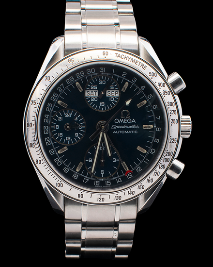 Omega Speedmaster Day-Date 39MM Blue Dial Steel Bracelet (3523.80.00)
