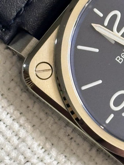 No Reserve - 2024 Bell & Ross BR 03-92 42MM Blue Dial Leather Strap (BR0392-BLU-ST/SCA)