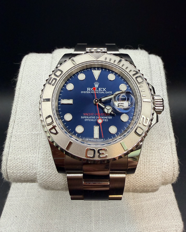 2018 Rolex Yacht-Master 40MM Blue Dial Oyster Bracelet (116622)