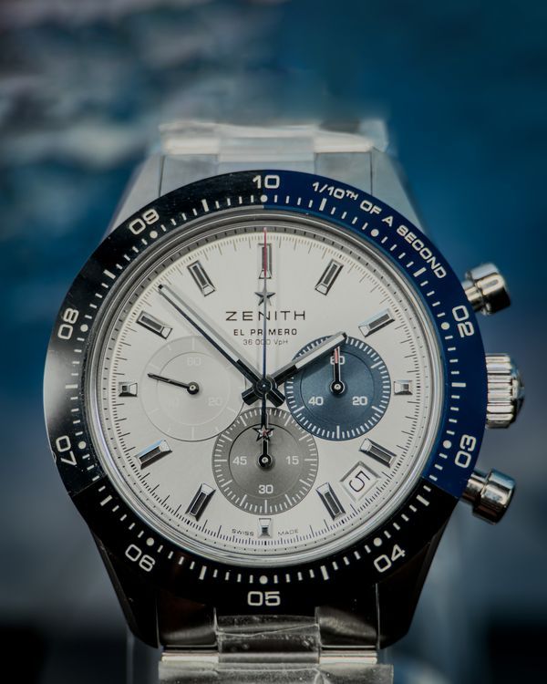 2022 Zenith Chronomaster Sport 41MM White Dial Steel Bracelet (03.3103.3600/69.M3100)