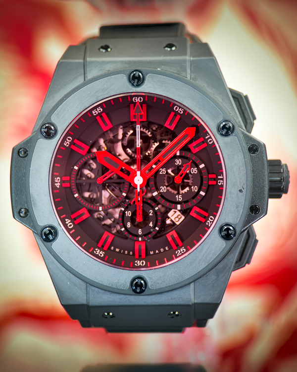 2020 Hublot King Power Big Bang "Congo" L. E. 48MM Black Dial Rubber Strap (710.CI.1190.NR.CGO11)