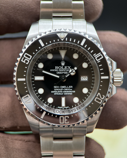 2008 Rolex Sea-Dweller Deepsea 44MM Black Dial Oyster Bracelet (116660)