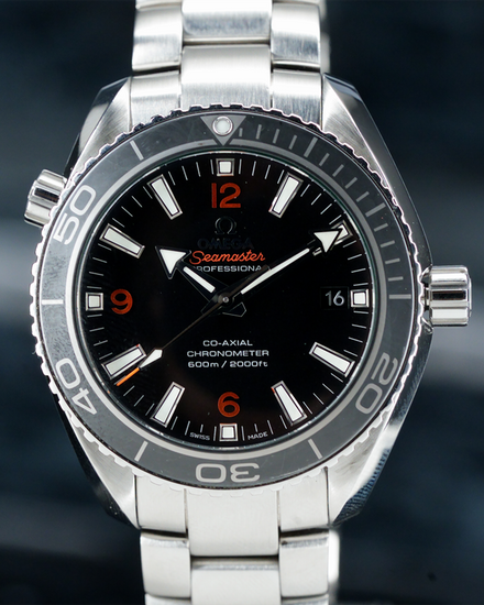 2021 Omega Seamaster Planet Ocean 600M 42MM Black Dial Steel Bracelet (232.30.42.21.01.003)