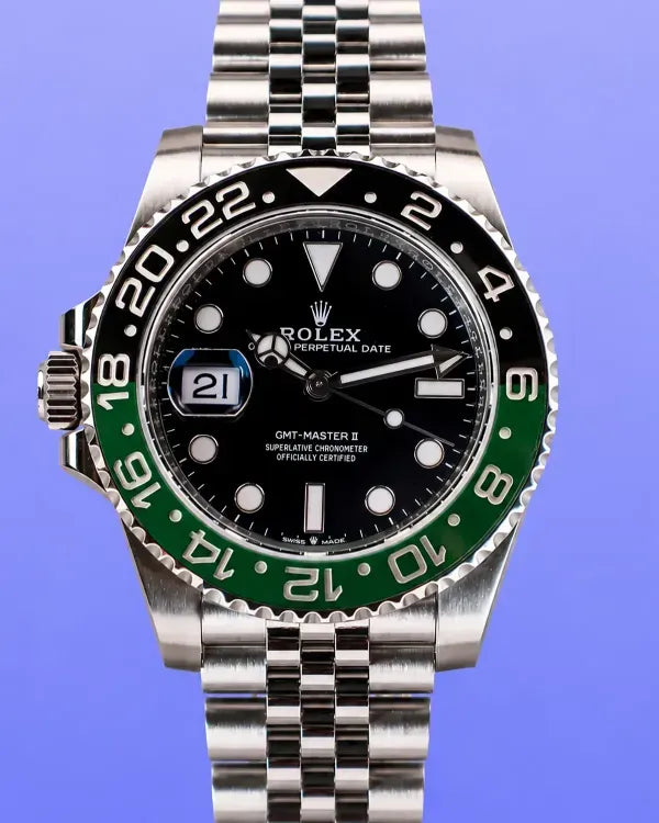 2026 Rolex GMT-Master II “Sprite” 40MM Black Dial Jubilee Bracelet (126720VTNR)