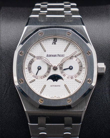 Audemars Piguet Royal Oak "Owl" 36MM White Dial Steel Bracelet (25594ST)
