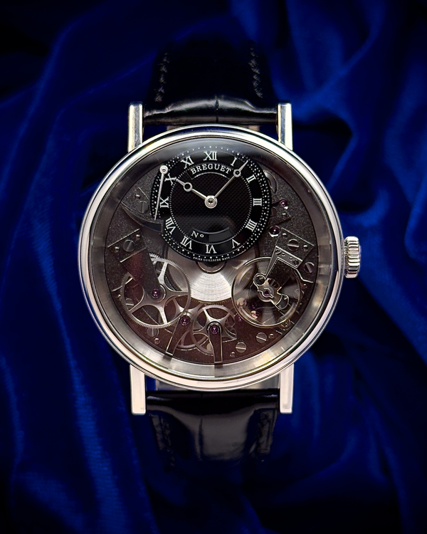 2024 Breguet Tradition 40MM Skeleton Dial Leather Strap (7057BB/G9/9W6)