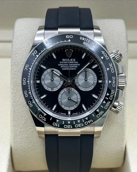 2024 Rolex Cosmograph Daytona "Baby Le Mans" 40MM Black Dial Oysterflex Strap (126519LN)