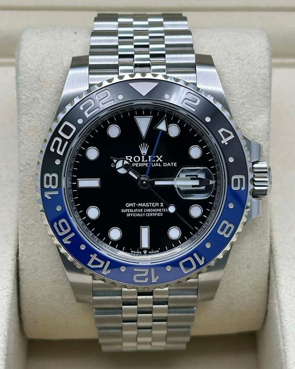 2026 Rolex GMT-Master II "Batgirl" 40MM Black Dial Jubilee Bracelet (126710BLNR)