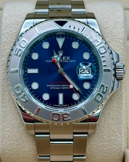 2017 Rolex Yacht-Master 40MM Blue Dial Oyster Bracelet (116622)