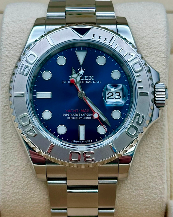 2017 Rolex Yacht-Master 40MM Blue Dial Oyster Bracelet (116622)