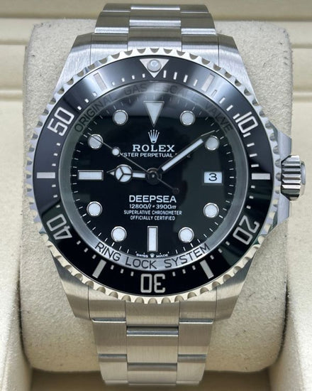 2024 Rolex Sea-Dweller Deepsea 44MM Black Dial Oyster Bracelet (136660)