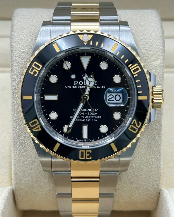 2024 Rolex Submariner Date 41MM Black Dial Two-Tone Oyster Bracelet (126613LN)