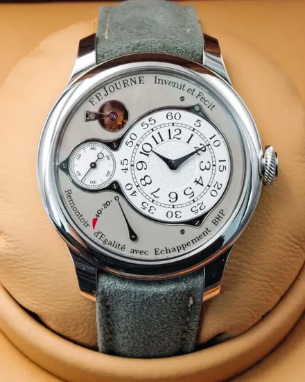 2022 F.P. Journe Octa Chronometere Optimum 42MM White Gold-Plated/Silver Dial Leather Strap (CO.)