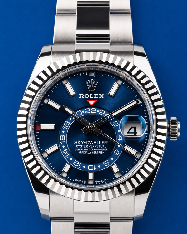 2026 Rolex Sky-Dweller 42MM Blue Dial Oyster Bracelet (336934)