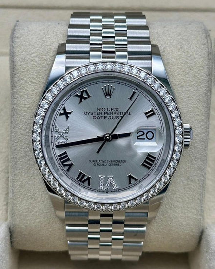 2025 Rolex Datejust 36MM Silver Dial Jubilee Bracelet (126284RBR)