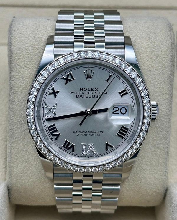 2025 Rolex Datejust 36MM Silver Dial Jubilee Bracelet (126284RBR)