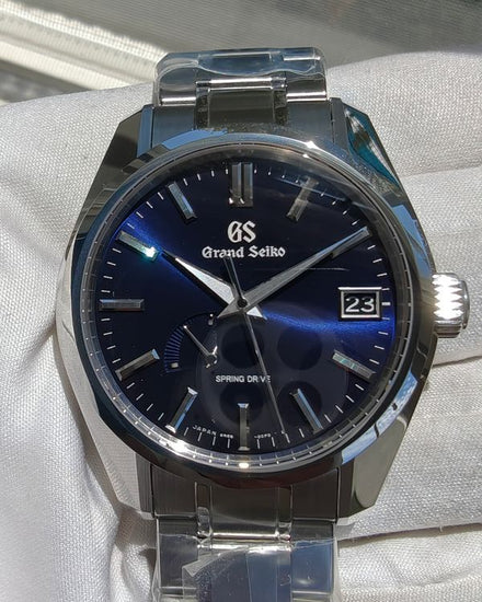 2026 Grand Seiko Heritage 40MM Blue Dial Steel Bracelet (SBGA375)
