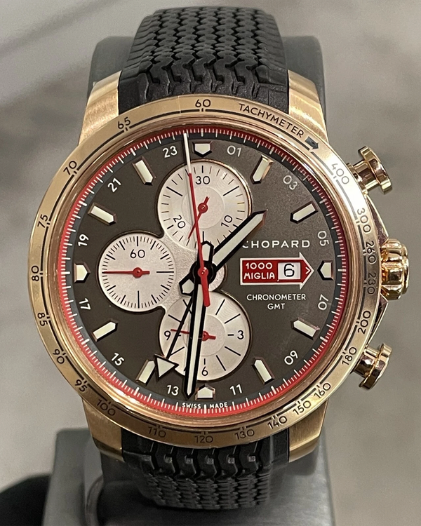 Chopard Mille Miglia GMT L. E. 44MM Anthracite Dial Rubber Strap (161292-5001)
