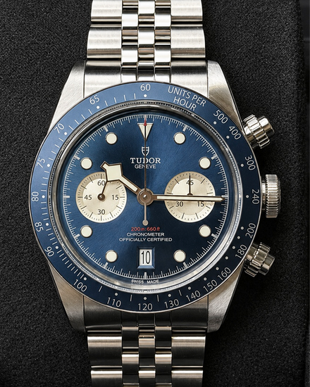 No Reserve - 2026 Tudor Black Bay Chrono 41MM Blue Dial Steel Bracelet (79360B)
