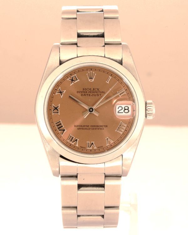2001 Rolex Datejust 31MM Pink Dial Oyster Bracelet (78240)