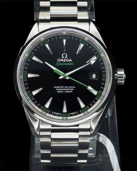 2019 Omega Seamaster Aqua Terra Golf Edition 41.5MM Black Dial Steel Bracelet  (231.10.42.21.01.004)