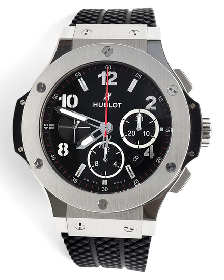 Hublot Big Bang 44MM Black Dial Rubber Strap (301.SX.130.RX)