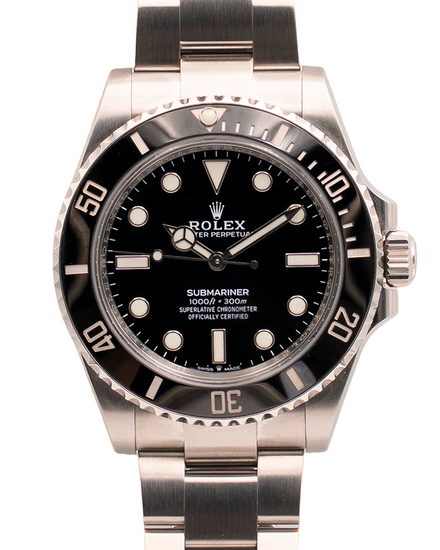 2021 Rolex Submariner No-Date 41MM Black Dial Oyster Bracelet (124060)