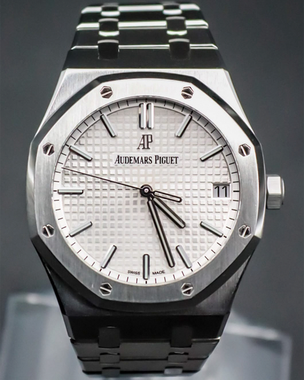 2021 Audemars Piguet Royal Oak 41MM White Dial Steel Bracelet (15500ST.OO.1220ST.04)