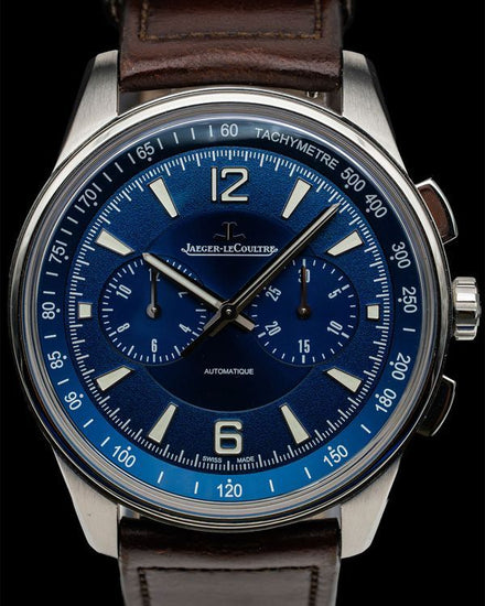 2020 Jaeger-LeCoultre Polaris 42MM Blue Dial Leather Strap (Q9028480)